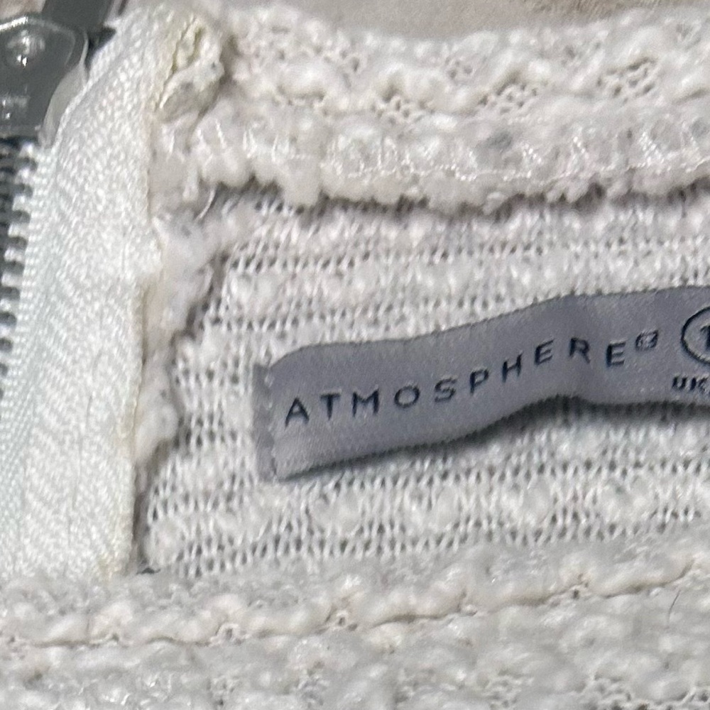 Atmosphere Cream Textured Outerwear